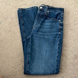 Madewell high rise jeans